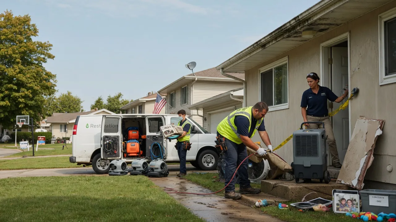 Water Damage Restoration in Necedah, WI near me
